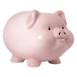 小猪存钱罐女孩男孩儿童成人大号2025新款只进不出陶瓷储钱罐高级