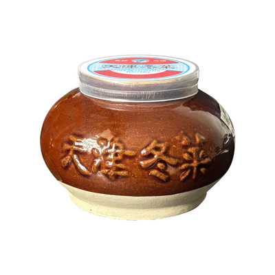 正宗天津冬菜长城牌陶坛罐装