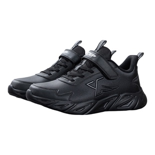 特步儿童童鞋男童运动鞋2026冬季新款皮革官方正品减震耐磨休闲鞋