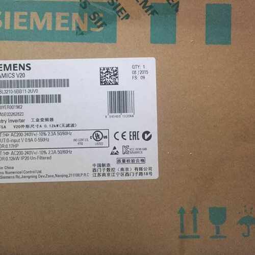 议价西门子6SL3210-5BB11-2UV0全新原装变频器6SL32105BB112UV0