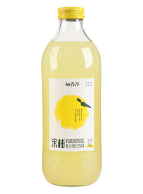 柚香谷双柚汁1kg大瓶装整箱商用
