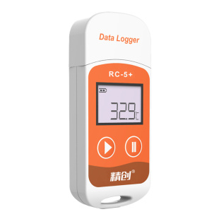 精创RC-5温度记录器usb 数据记录仪药房认证冷库冷链运输冷藏室内
