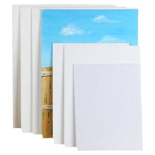 油画板纯棉亚麻加厚画布板练习油画布板儿童绘画涂鸦美术用品工具