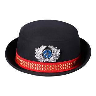 女款乐队礼服帽卷檐帽海员帽飞行员帽贝雷帽升旗手仪仗队保安帽子