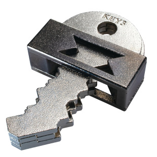 HANAYAMA正版魔金仨Puzzle钥匙解锁Oscar烧脑Key3挑战益智玩具