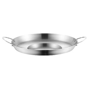 特厚烙锅专用锅平底锅煎锅烙饼锅炸洋芋土豆凹形罗锅贵州家用商用