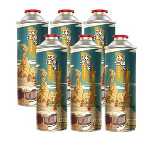 珠江原浆啤酒980ml*6大罐