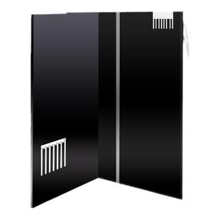 亚克力定制 外挂盒扩展缸内滤盒裸缸变背滤串联缸滤材缸放蛋分