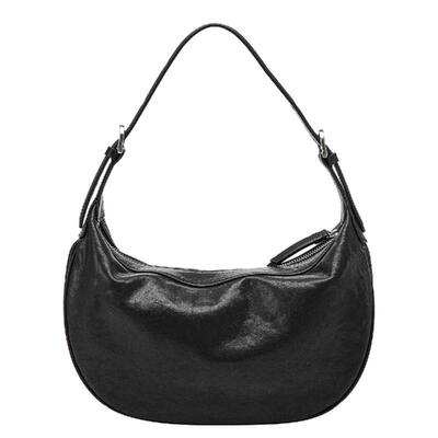 fed植鞣皮头层牛皮腋下包单肩包月牙包HOBO包百搭通勤BFA9351