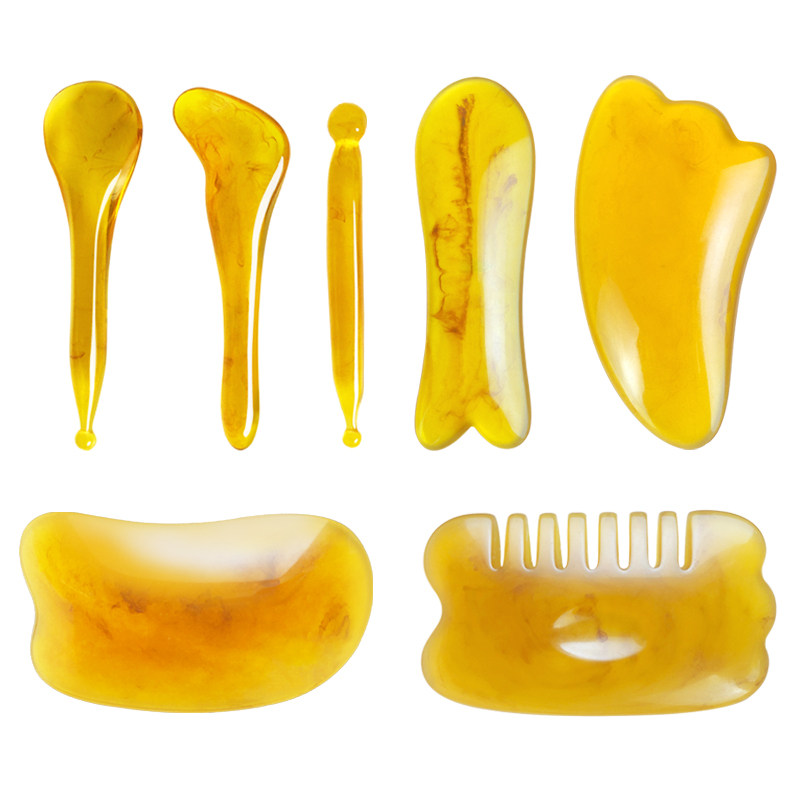 刮痧板全身通用拨筋棒面部排毒工具套装脸面部眼部按摩棒瘦脸神器