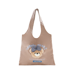 TheGreenParty饼干小熊双肩包背包送学生礼物多用包通勤包旅行包