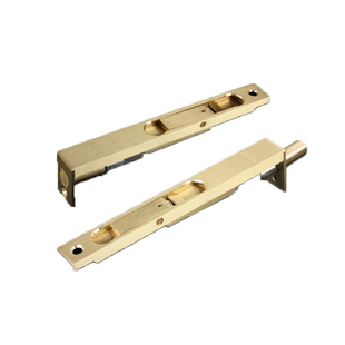 黄铜暗插销防盗子母门插销暗装天地暗插销大门木门加长插销门栓