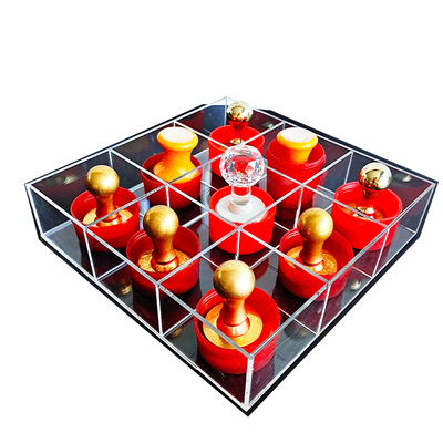 公章印章收纳盒透明亚克力展示盒