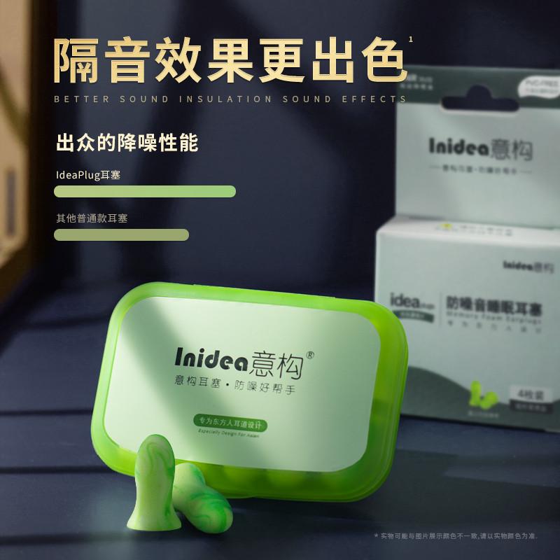 意构睡眠隔音耳塞宿舍男女学生学习宿舍睡觉防打呼噜超级降噪耳罩