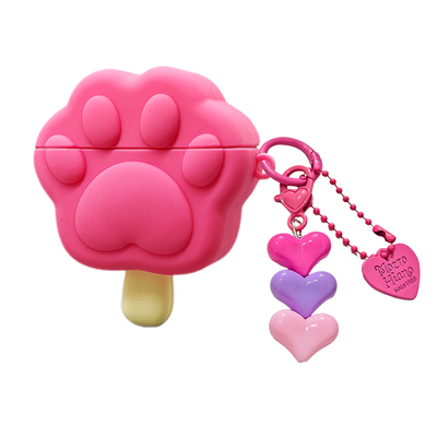 适用三星Galaxy buds3保护套Galaxybuds3Pro耳机壳buds 2蓝牙耳机pro软Samsung充电仓live硅胶爪爪冰棍FE外盒