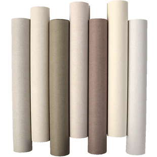 素色奶茶色咖色米色纯色墙纸无纺布客厅卧室壁纸非自粘2026新款