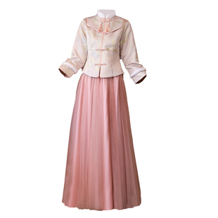 中式伴娘服女2025新款姐妹团礼服小个子高级感显瘦旗袍国风伴娘裙