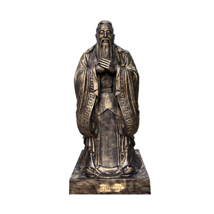 雕塑定制玻璃钢雕塑大型景观雕塑铸铜人物雕塑定制名人孔子雕塑