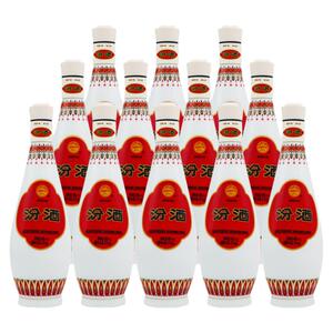 山西杏花村汾酒48度乳玻汾475ml*12瓶装琵琶汾清香型白酒非原箱