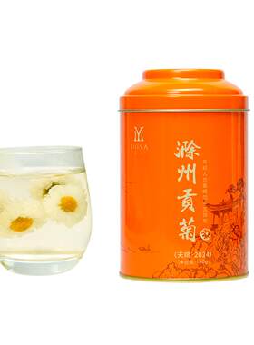 官方旗舰滁菊花茶精选特级顶花