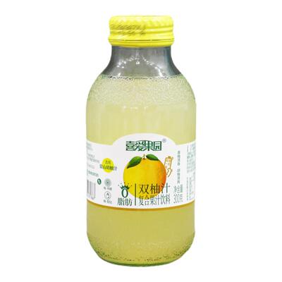 喜爱果园双柚汁小瓶0脂酸甜果汁