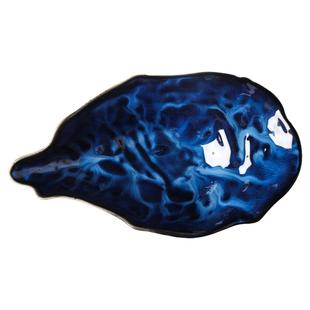 创意生蚝壳陶瓷盘子日式复古窑变餐具个性餐厅餐盘寿司刺身盘菜盘