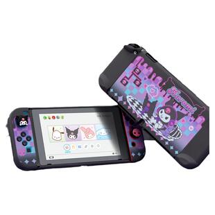 极想switch oled保护壳ns2代保护套任天堂switch保护壳可插底座三丽鸥库洛米手柄保护套可爱收纳包游戏配件