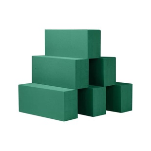 鲜花插花泥块泡沫包花海绵吸水花泥婚车花艺保湿花泥鲜花泥批发