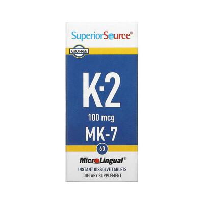 香港直发superior source膳食补充剂富含维生素K 260片