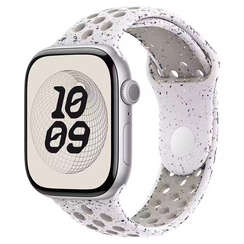 苹果iwatch11/10硅胶洞洞表带