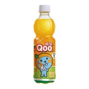 美汁源酷儿Qoo果汁果味饮料橙汁含维生素C苹果味450ml*12瓶整箱装