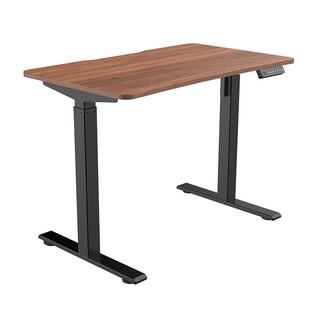 电动升降桌实木小尺寸桌面工作台桌下抽屉家用可移动电脑桌书桌子