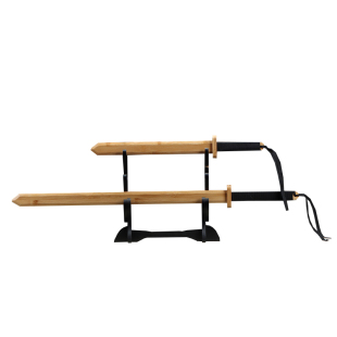 一体剑全竹制刀剑汉剑道单双手剑武术表演训练习太极唐剑实木宝剑