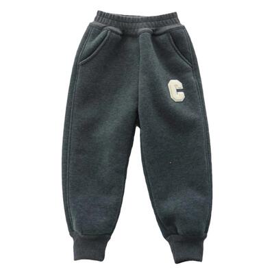 男女童冬季加绒加厚保暖裤