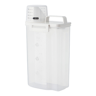 日本asvel面粉储存罐家用防虫防潮密封桶淀粉玉米粉收纳盒面粉桶