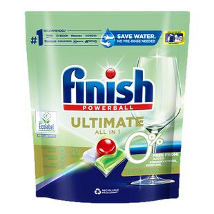 亮碟三合一洗碗凝珠finish洗碗块0添加洗碗机洗涤块母婴清洁剂粉