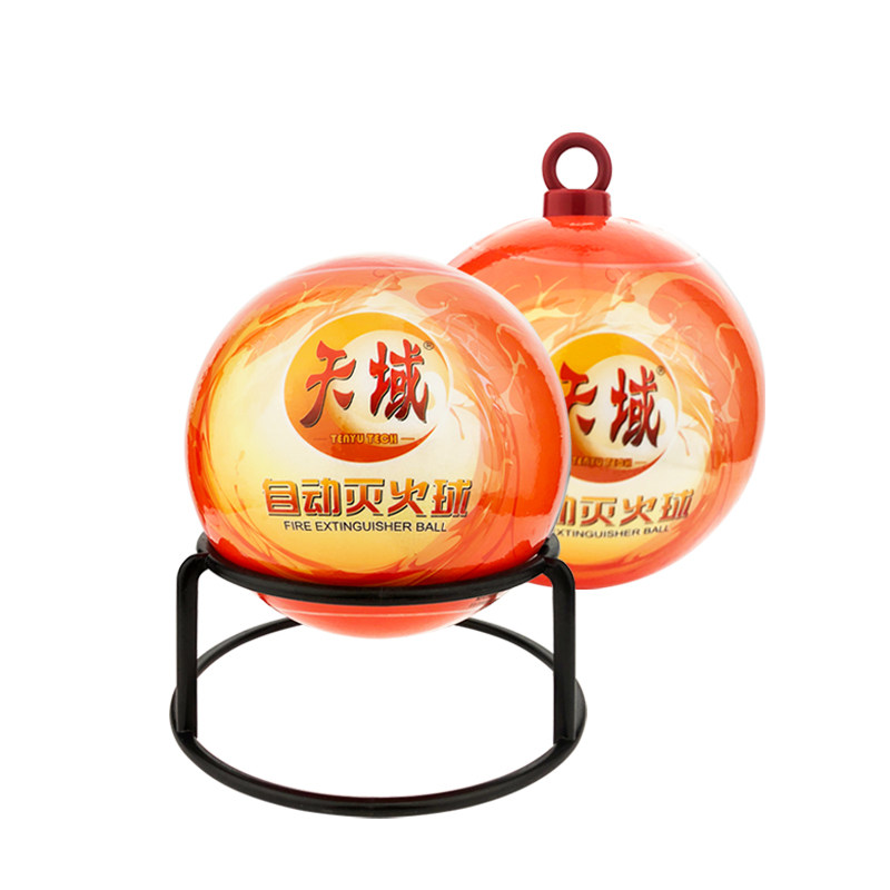 自动挂式干粉灭火器消防球车用家用灭火宝傻瓜投掷式消防器材