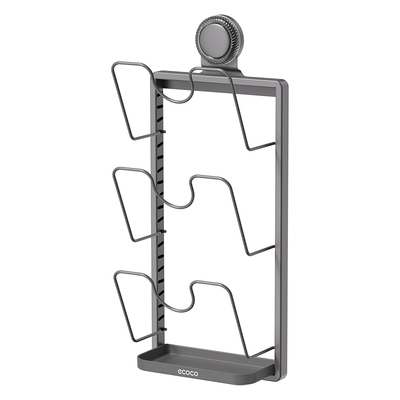 ecoco吸盘锅盖架壁挂菜板放置器