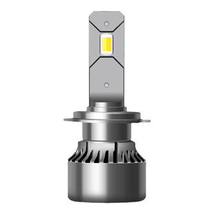 汽车led大灯泡H7H11H4超亮近远一体9005改装激光强光前雾灯三色光