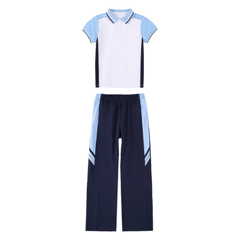 海尚威达南昌高中短袖校服套装