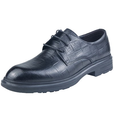 万里商务休闲真皮男鞋