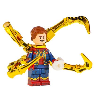 积木人仔蜘蛛纵横宇宙侠拼装