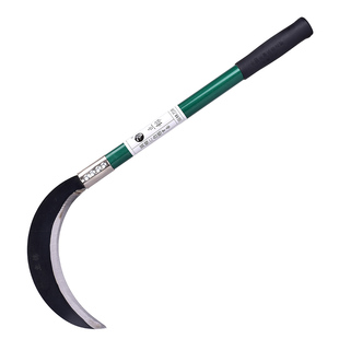 农用除草链刀割玉米水稻麦子割草镰刀户外长柄加长长把镰刀割草刀