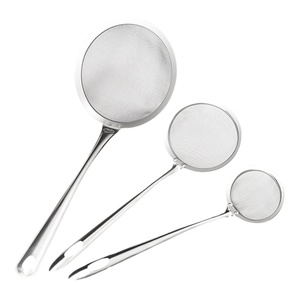 打沫勺不锈钢隔油勺分油勺家用厨房滤油神器撇油汤分离勺过滤漏勺