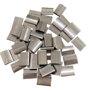 气动打包机专用铁皮打包扣13/16/19/25/32mm全闭口钢带打包带扣