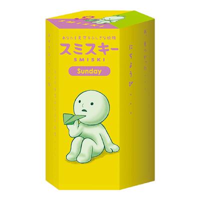 角落君SMISKI周末系列盲盒可爱夜光中控台精灵车载饰品摆件礼物