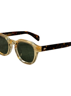 MOSCOT复古小框墨镜男DOLT黄色板材太阳眼镜偏光墨绿色近视框架女