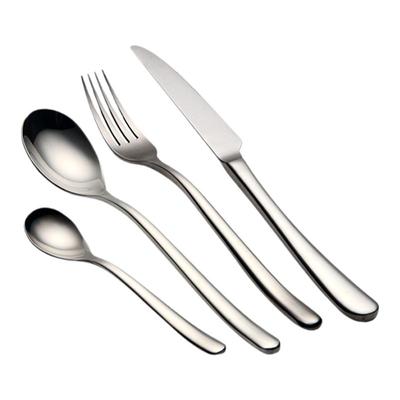 实心加厚西餐304不锈钢刀叉牛排