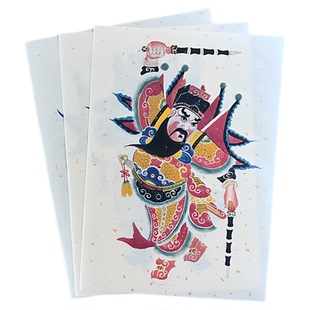 马年春节传统复古门神年画钟馗赐福字贴增福财神仿古老式秦琼敬德