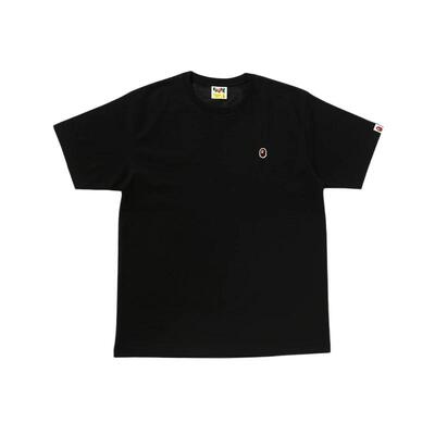 BAPE猿人刺绣标纯色短袖T恤